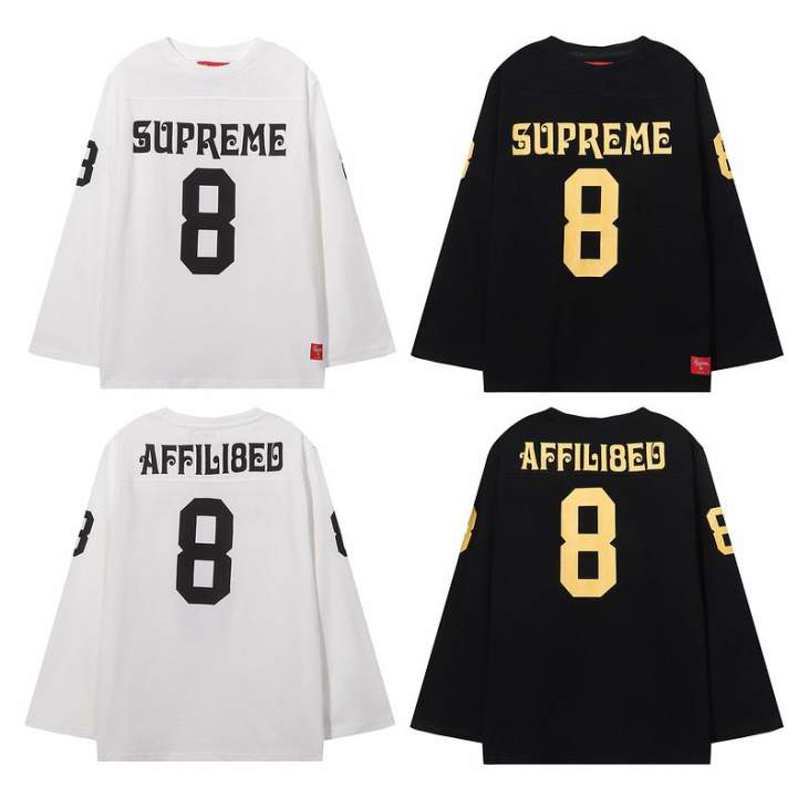 Picture of Supreme T Shirt Long _SKUSupremeS-XLamtrE203552307